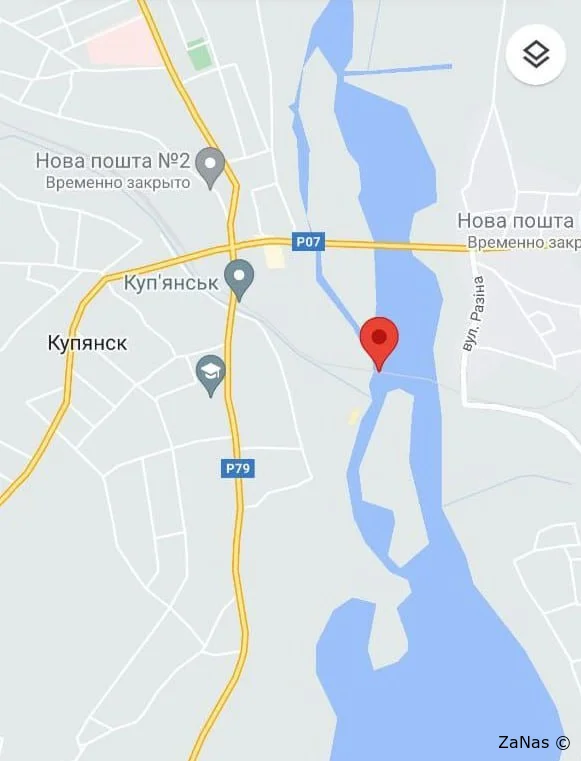В Купянске боевики отрезали жителей от левобережья Оскола.