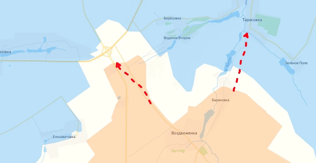 Мирноградское направление - карта боевых действий на 25.01.2025