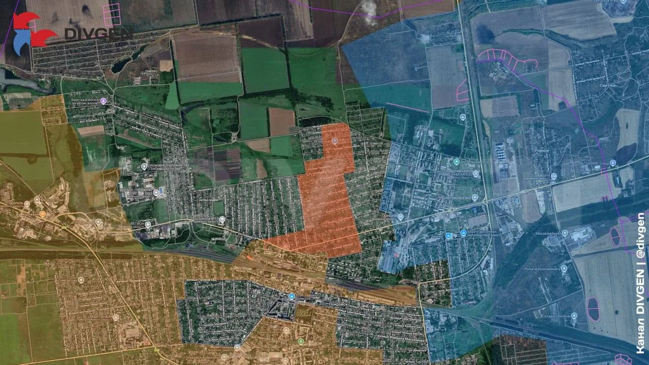 Русские штурмы́ зашли в северные районы Красноармейска и активно уничтожают нациста